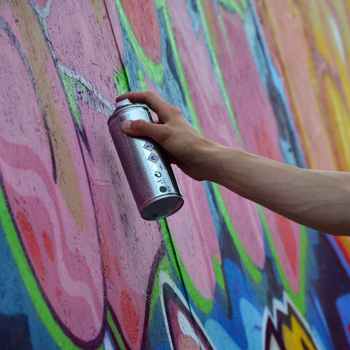 graffiti vierkant