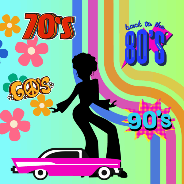 Dans tijdmachine vierkant